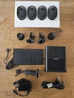 Arlo Pro 3 2K-QHD Sicherheitskamera-System (4 Kameras)