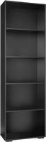 Bücherregal Holz Standregal 5 Fächer CD Regal Büro VENIR