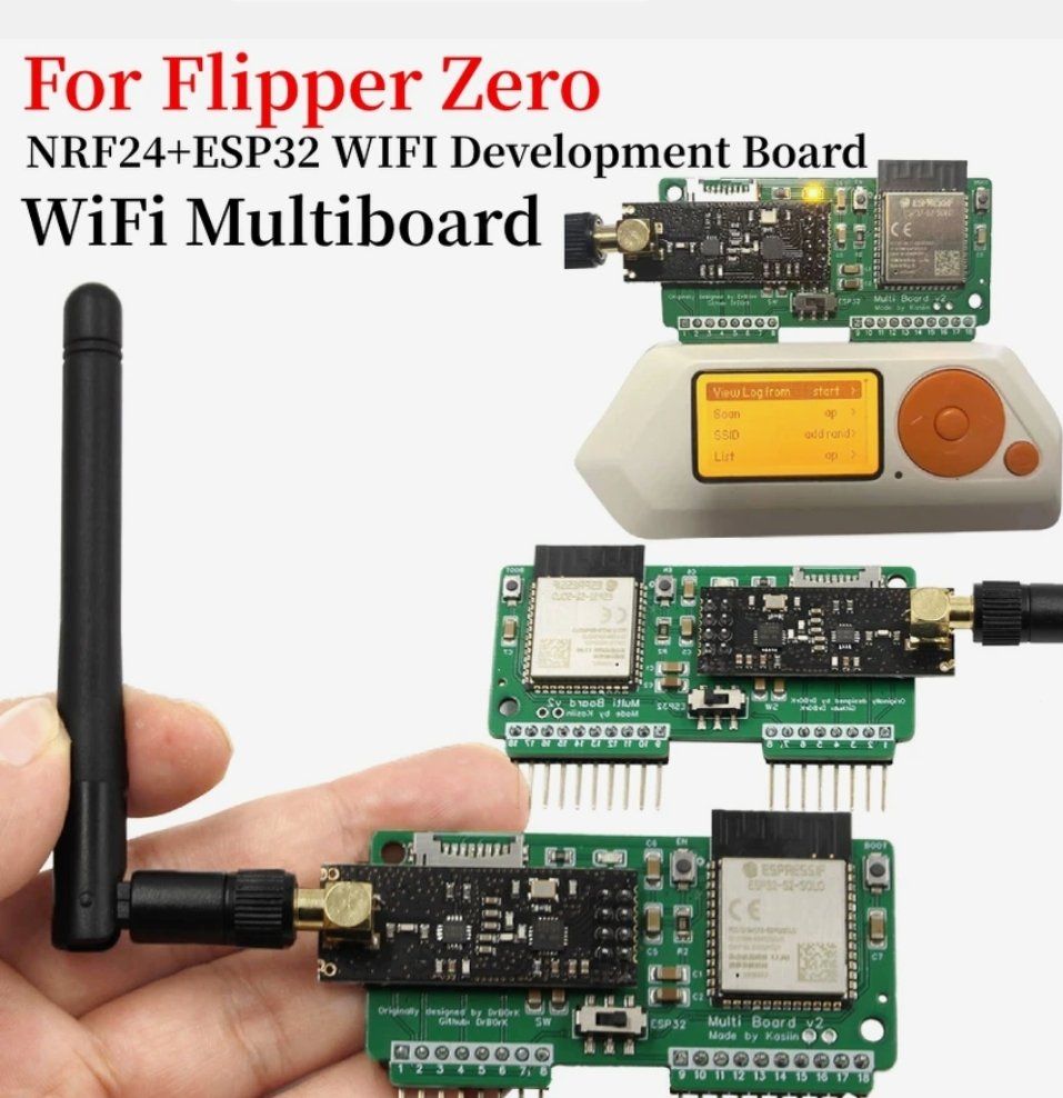Flipper Zero Wifi Multiboard nrf24 esp32 entwicklungs board (Neu und ...
