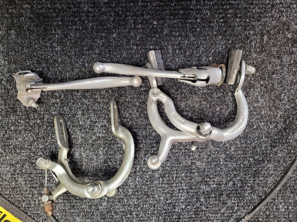 Paire D'étriers De Frein Weinmann 570 – Vélo Route/course Vintage – Allemagne