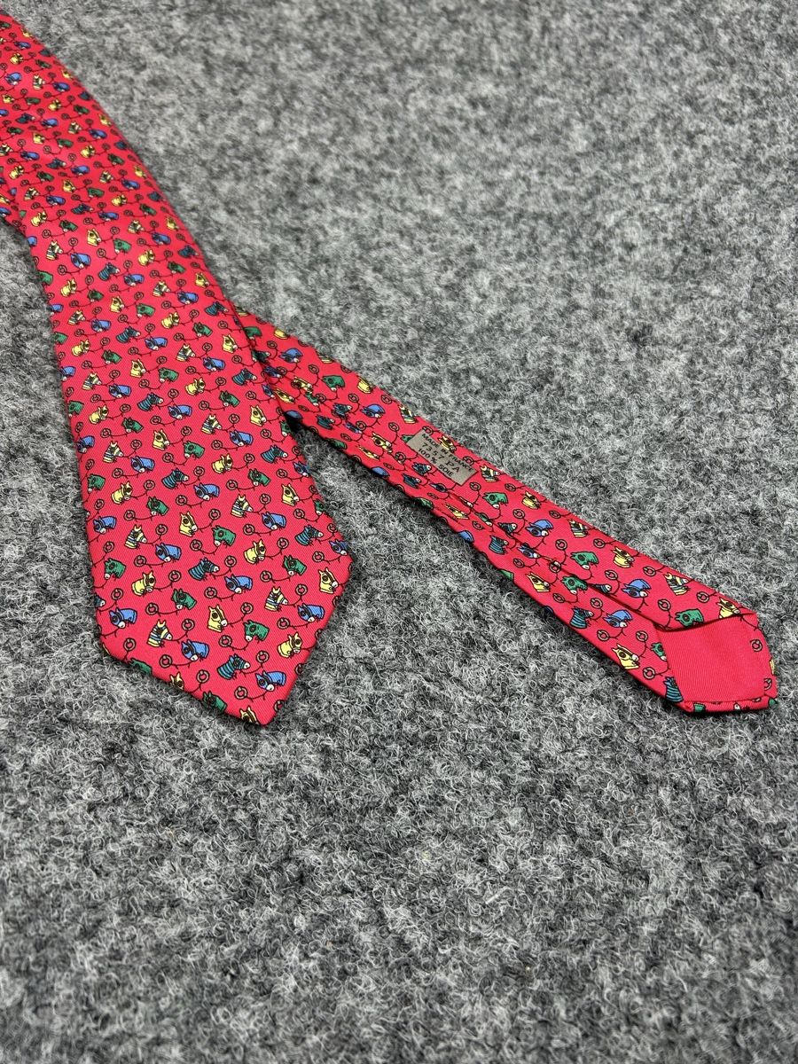 Hermès Cravatte: 1990 Hermès tie silk  – Nuovo (secondo la descrizione) da La Sagne NE venduto da Matlasape 3