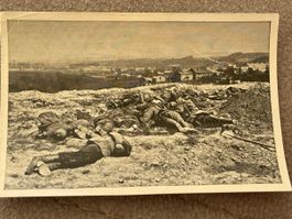 Fotodruck 6x9cm die Schlacht bei Tarnov Gorlice 1915