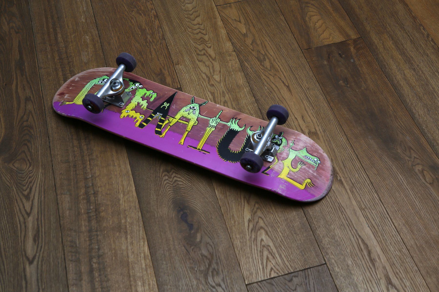 Skateboards: Creature Skateboard Deck Gang Signs – Usato da Jona venduto da grappa148 1