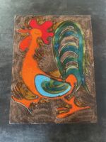 Céramique Vintage Coq Ruscha Années 60-70