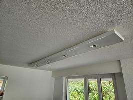 Custom-made lamp, dimmable with different light colors