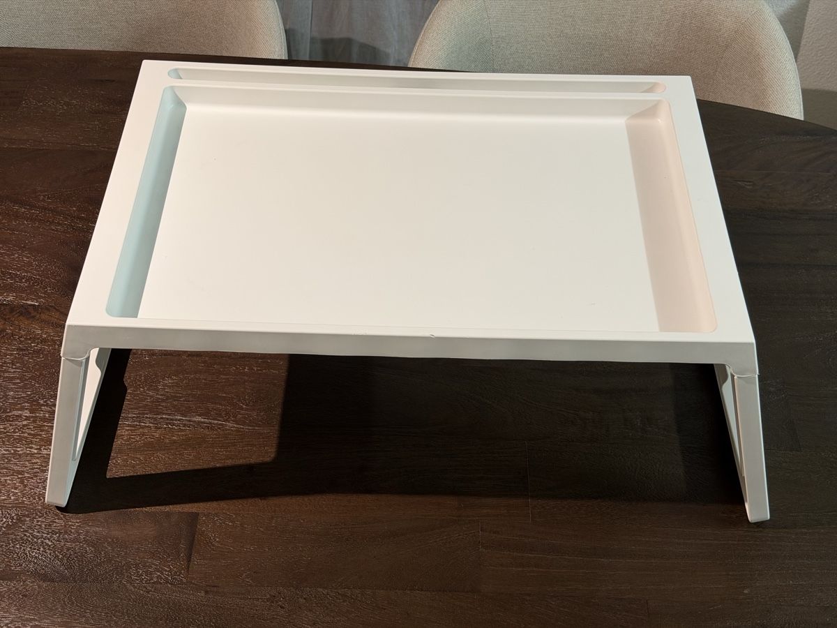 Ikea Servierplatten: Bett-Tablett IKEA Klipsk weiss – Gebraucht aus Kreuzlingen von Ben.Lan 2