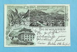 Schwanden - Hotel Schwanderhof - Dampfeisenbahn
