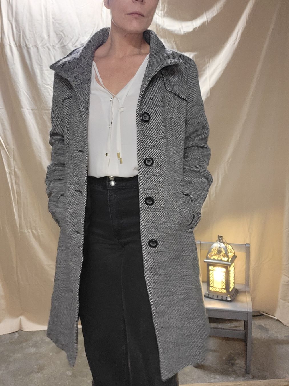Manteau Rouge SPIEGEL - Taille 40 / L - Occasion En Très Bon état