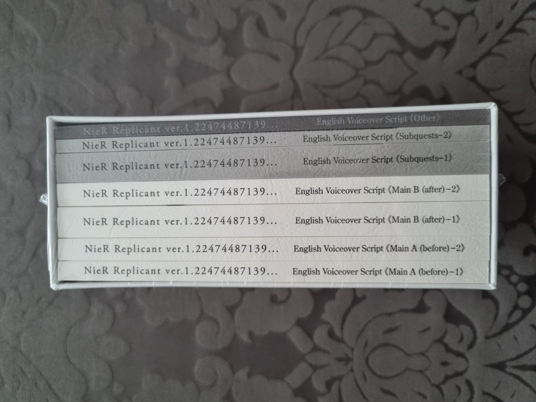 Bücher: NieR Replicant: Ensemble Script – Neu und originalverpackt aus Denges von old-school-89 4