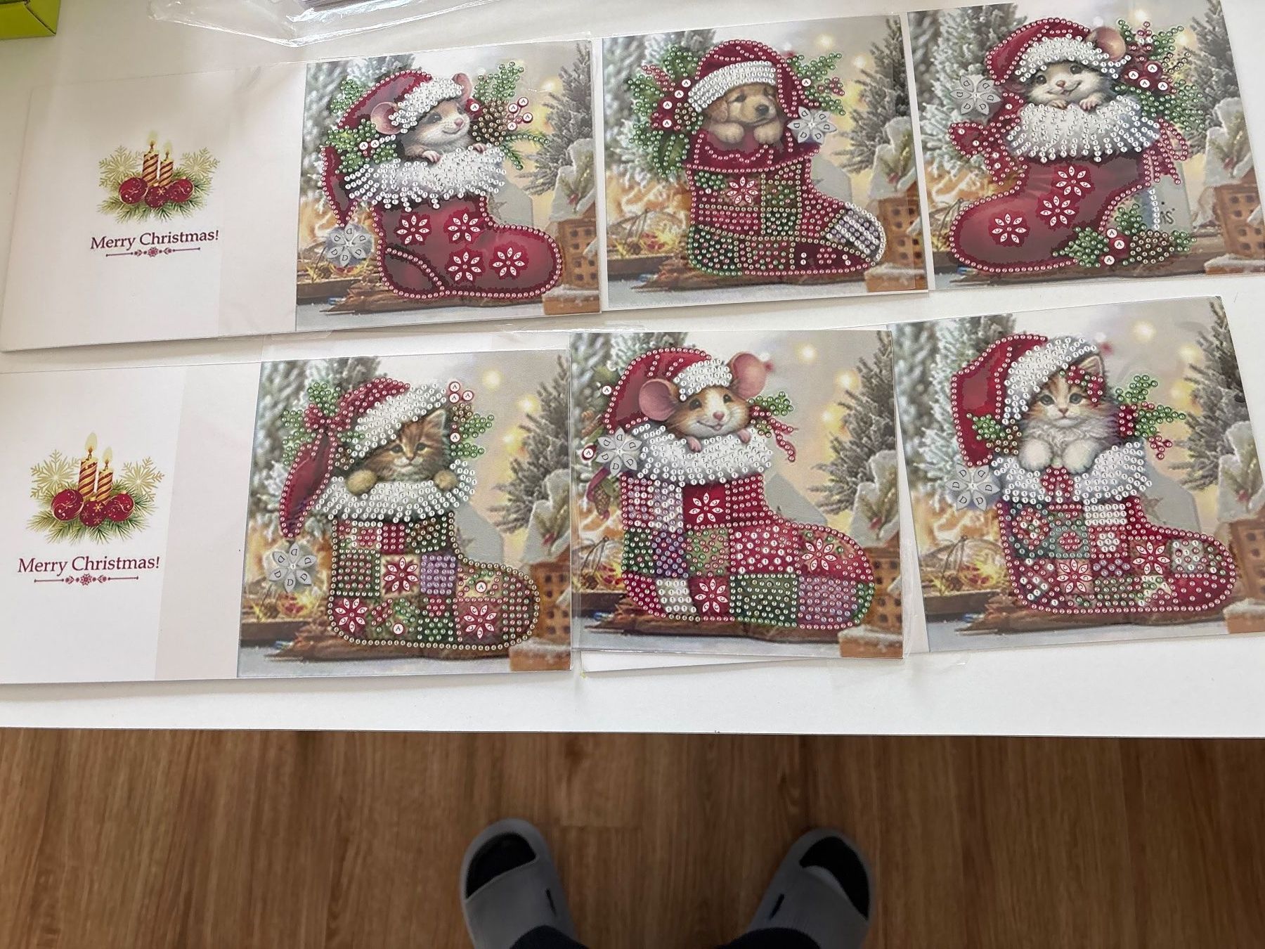 Kit bricolage: Diamond Paiting Karten Weihnachten – Nuovo (secondo la descrizione) da Amriswil venduto da SCHLOSSGEISTLI