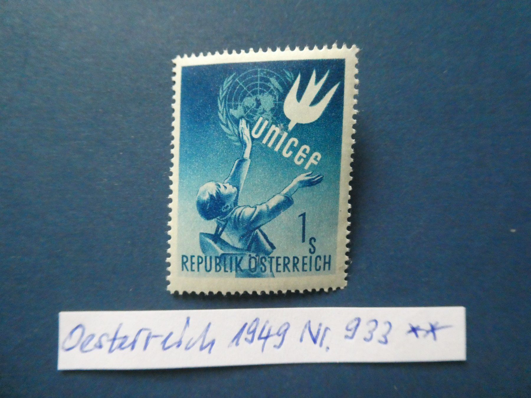 Tutti i francobolli: Österreich 1949 Nr. 933 postfrisch ** – Usato da Lausen venduto da Herbamare01