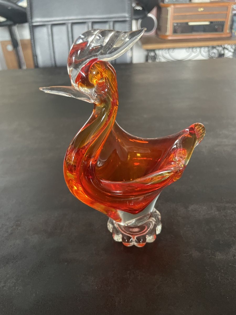 Murano Statuette: Sculpture Coq Vintage Murano – Usato da Vallamand venduto da Bricbracbroc82 6