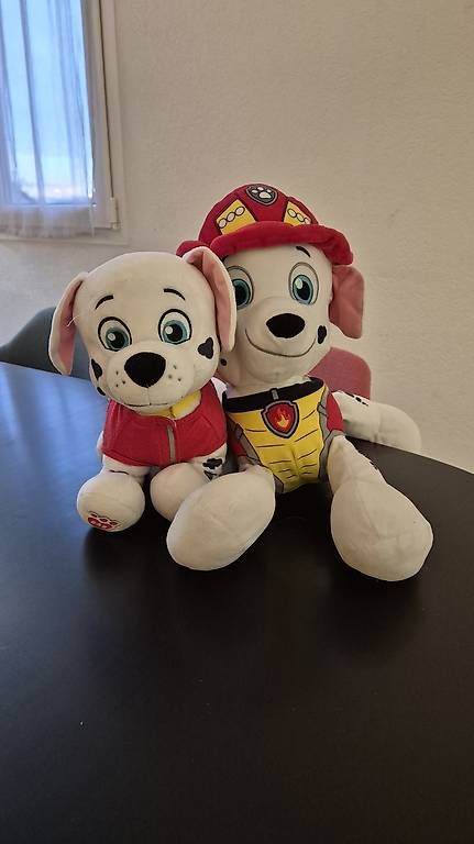 Spielzeuge: 2 peluches Marcus Pat Patrouille – Gebraucht aus Begnins von sil_t5c2