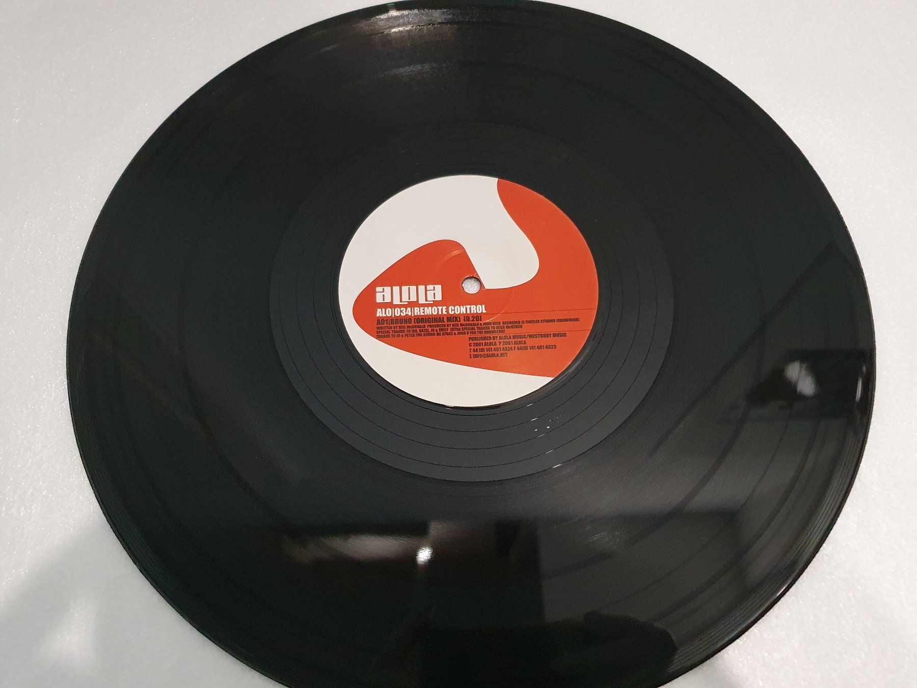 Schallplatten: Remote Control – Bruno (Progressive House, House) – Gebraucht aus Uster von Vinyl-Leidenschaft 2