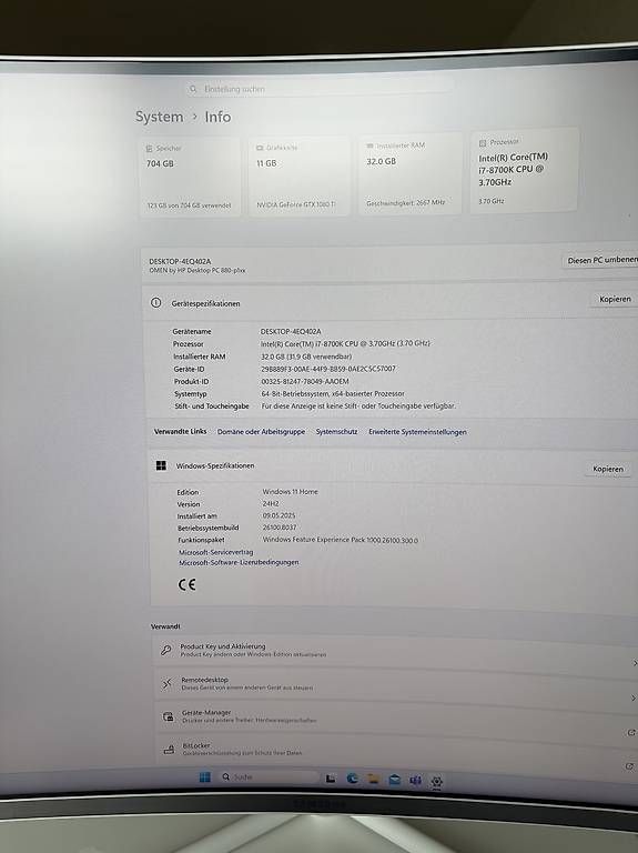 PCs: HP OMEN Gaming-PC – Gebraucht aus Eiken von sam_xf5v 4