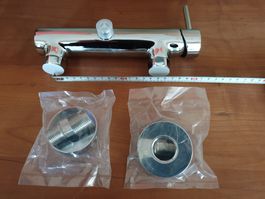 Brausebatterie, fabrikneu, Herzbach, Aufputz, schönes Design