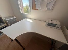 BUREAU D'ANGLE GAUCHE IKEA GALANT  160 × 120 CM
