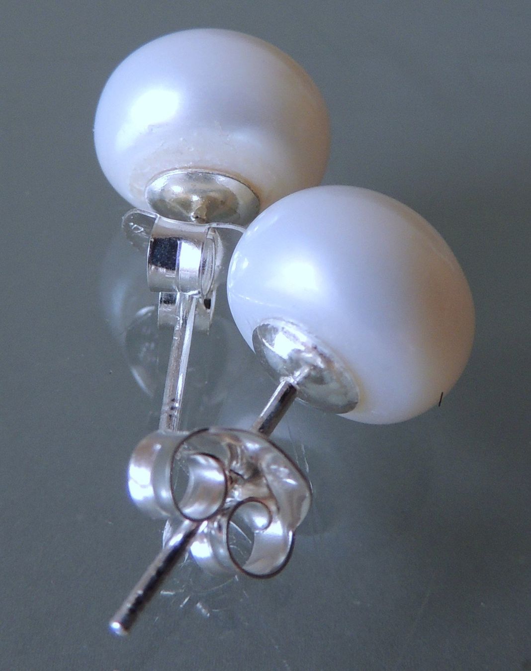 Boucles d'oreille: Silber 925 Perlen Ohrstecker 10 mm – Neuf avec emballage d'origine à Waldenburg par schaller707 2