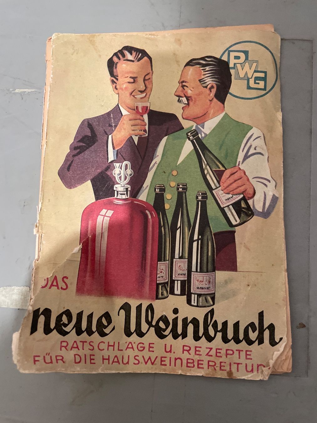 Libri: PWG - Das neue Weinbuch, antikes Heft – Usato da Winterthur venduto da cheerio97