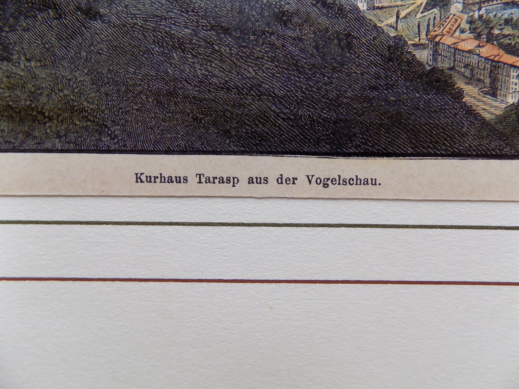 Stiche: Tarasp koloriert – Gebraucht aus Risch von Rischli15 2