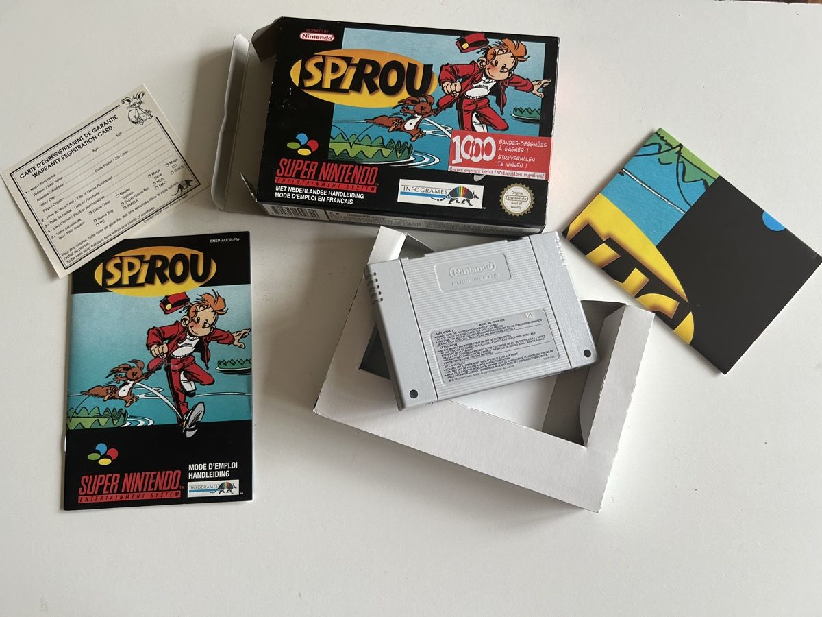 Giochi: Spirou Snes FAH cib – Usato da Pully venduto da PongDayOne 7