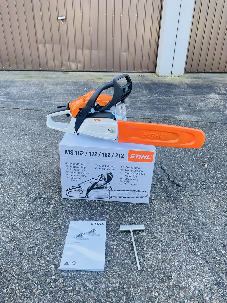 Stihl Seghe: Motorsäge Stihl MS 162 – Nuovo e nell'imballaggio originale da Würenlos venduto da Shop_Shop