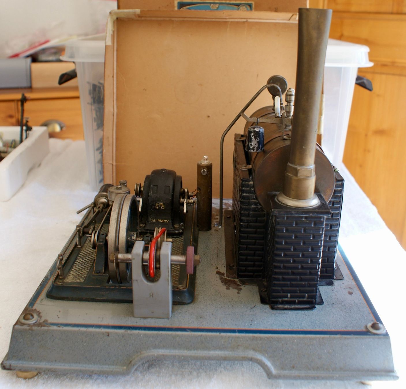 Märklin Kit di modellismo & Modellini statici: Machine à vapeur Marklin Typ 2, année 1920, avec dynamo – Usato da Morrens VD venduto da alain50 3