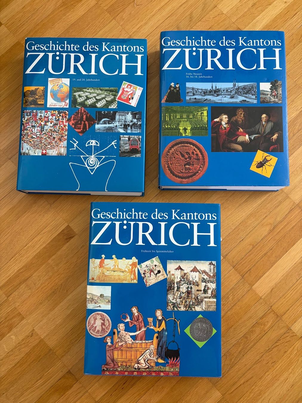 Libri: Geschichte des Kantons ZÜRICH - 3 Teile – Usato da Baar venduto da annasorbian
