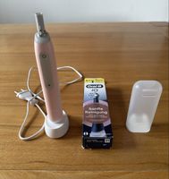 Oral-B iO Zahnbürste rosa mit Ladestation und Bürsten