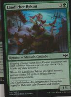 TCG Magic The Gathering MTG De VOW 216 FOIL Ländlicher Rekru