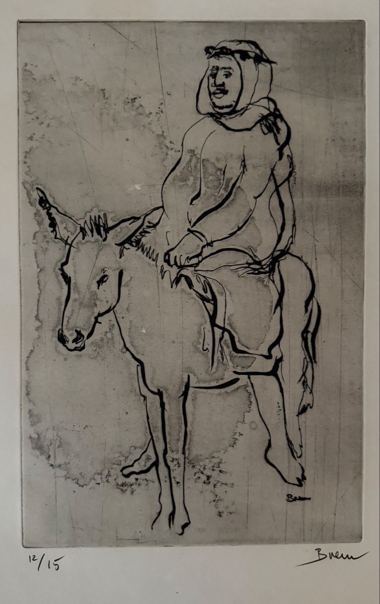 Arts picturaux & lithographies: Original Radierung von Rolf Brem – D'occasion à Luzern par downtonabbey 1