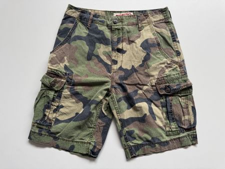 Arizona Jean Cargo camo hose pants w29 bermuda 6 pockets