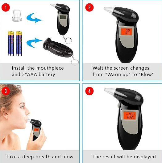 Attrezzature mediche: Alkohol Tester – Nuovo e nell'imballaggio originale da Wängi venduto da Bmo 2