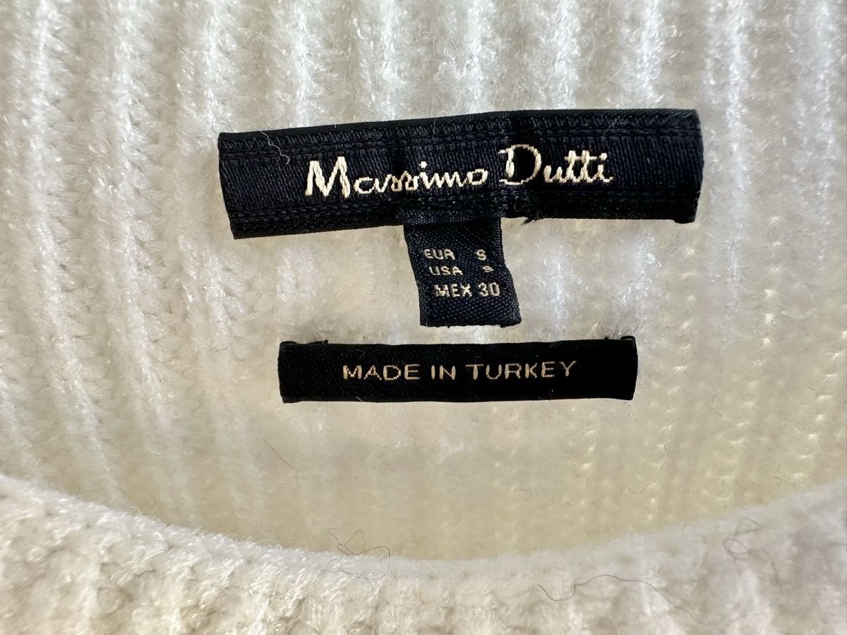 Massimo Dutti Maglioni & Felpe: Massimo Dutti Strickpullover – Offwhite, / Gr. S – Usato da Bern venduto da Fraeuleinhonig 1