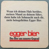 Bierdeckel - Egger - CH