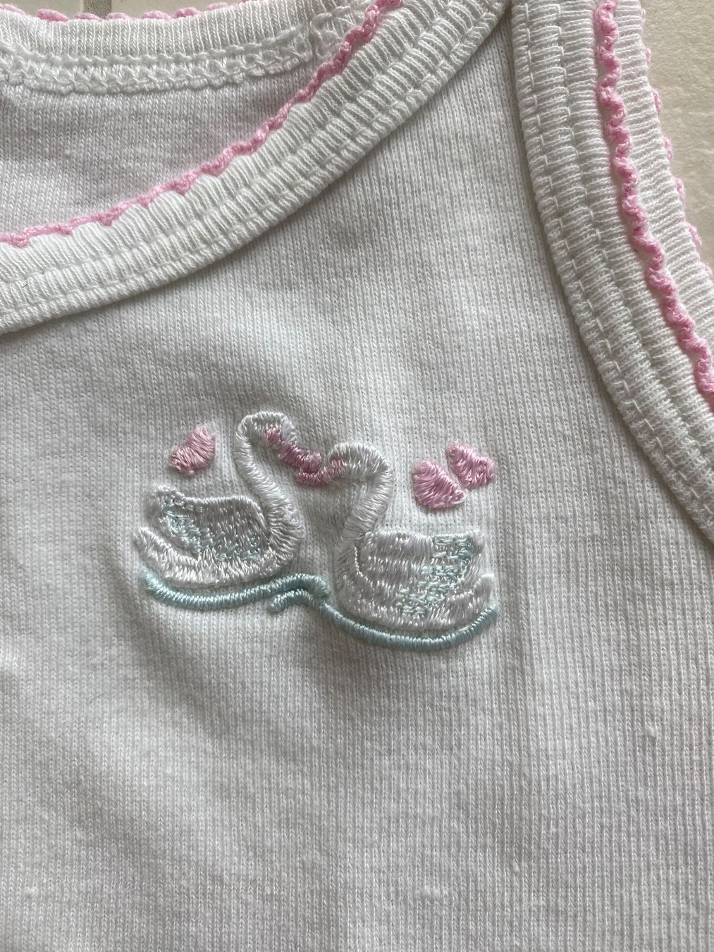 Unterwäsche: Unterleibchen für Mädchen, ca. Gr. 110 – Gebraucht aus Wagen von 20Ricola18 1