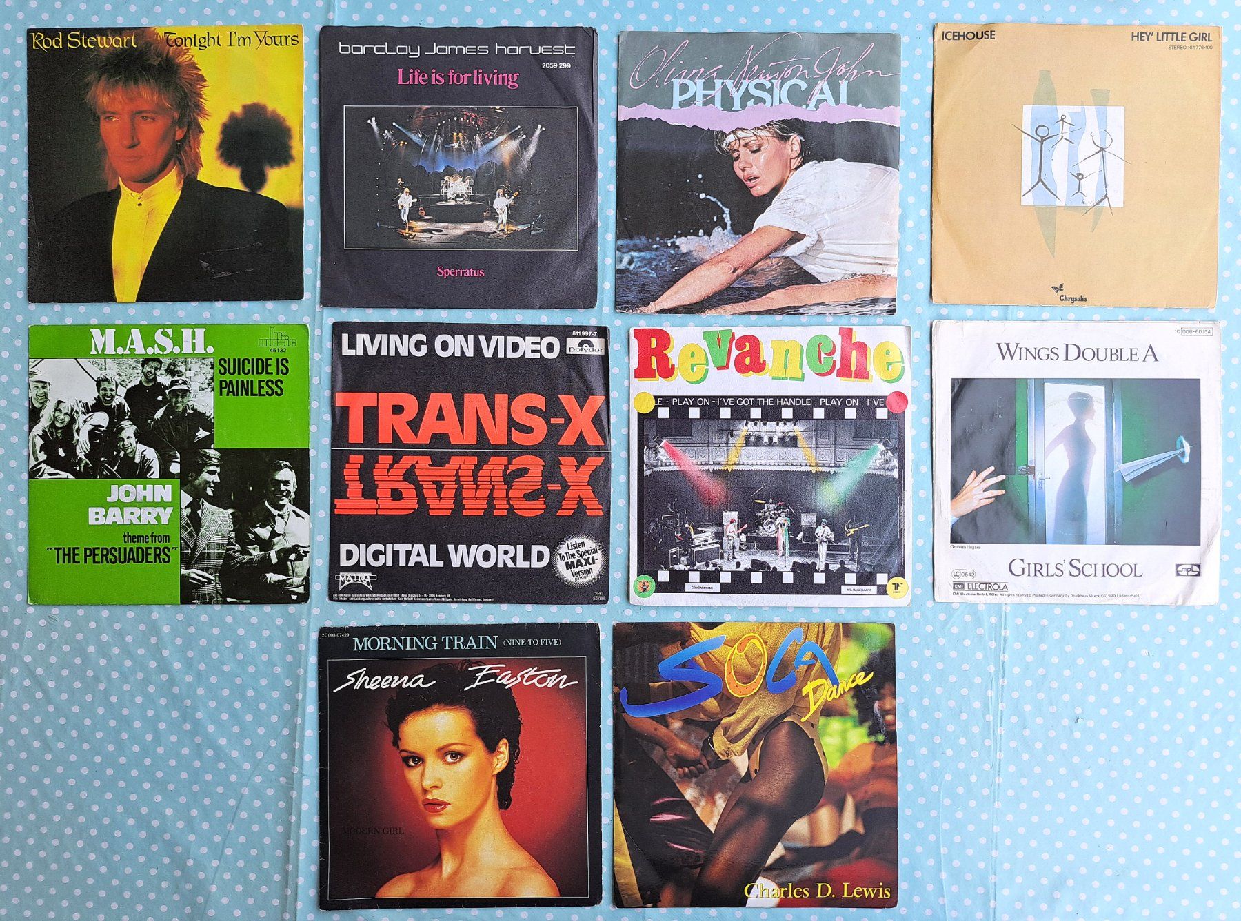 Dischi in vinile: Singles Paket 10 Stück_Single-Set6 – Usato da Schlieren venduto da Rcaliforni
