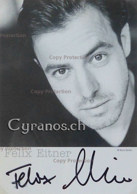 Autographes: Felix Eitner (1967) Schauspieler - Autogramm – D'occasion à Dietikon par immortal-stars