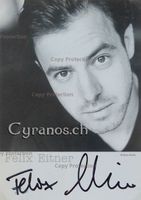 Felix Eitner (1967) Schauspieler - Autogramm