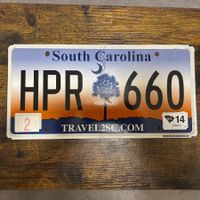 🇺🇸 U.S. Autoschild - South Carolina HPR 660 - ORIGINAL