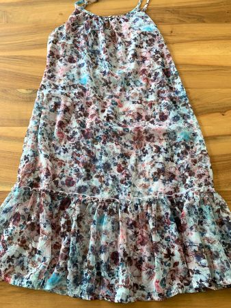STREET ONE romantisches Blumenkleid Spaghettiträger Gr. 36