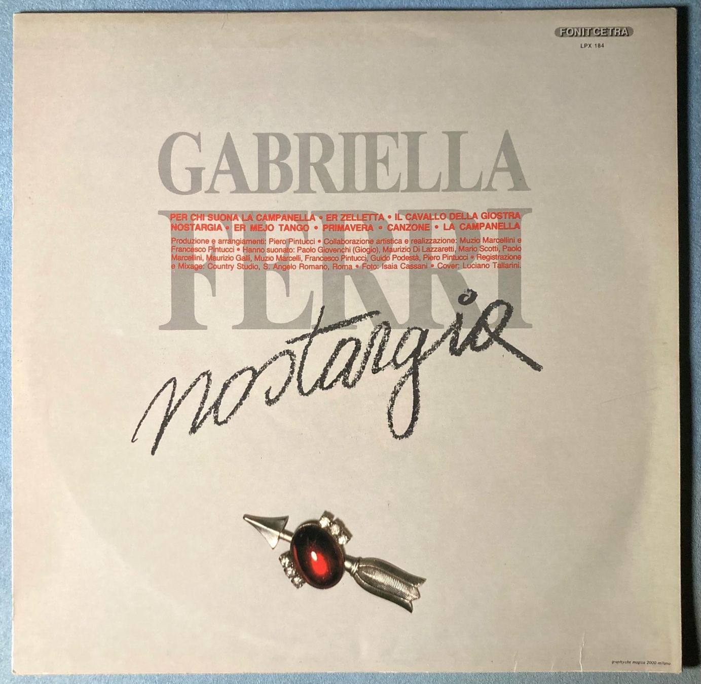 Dischi in vinile: GABRIELLA FERRI - NOSTARGIA – Usato da Poliez-Pittet venduto da Newtown-Records 1