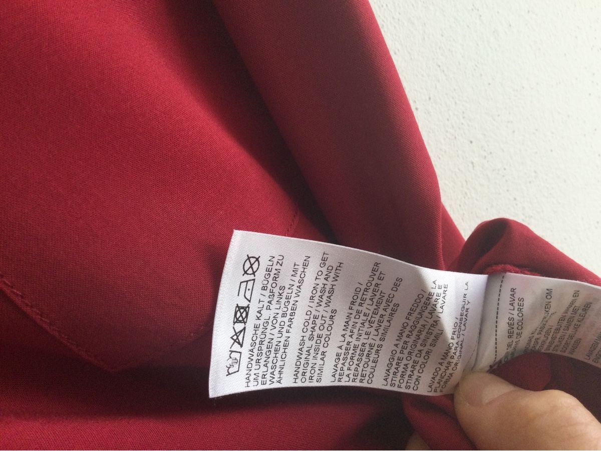 Tuniche: Tunique rot EVEN ODD XS – Usato da Zürich venduto da Janakpur 3