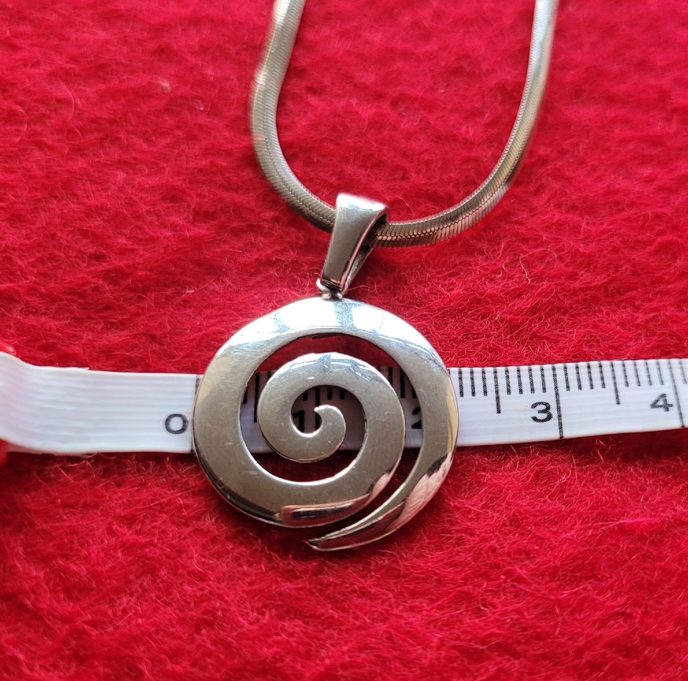 Catenine: Silberkette mit Anhänger - Pendant and Chain - Silver 925 – Usato da Genève venduto da Litmus 8