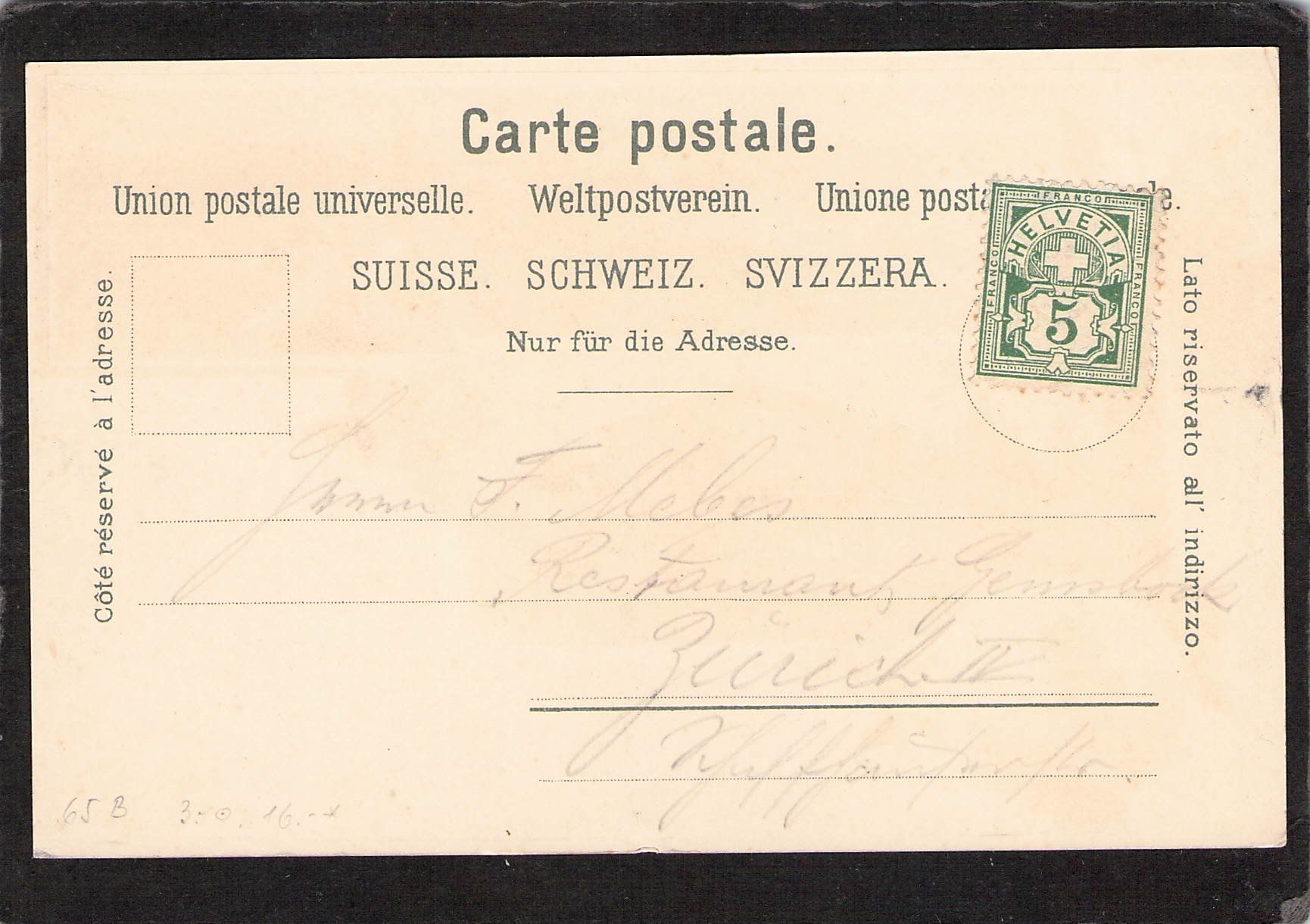 Cartoline postali: Lithographie:Gruss aus Romanshorn TG – Usato da Reichenburg venduto da Pipo-67 1
