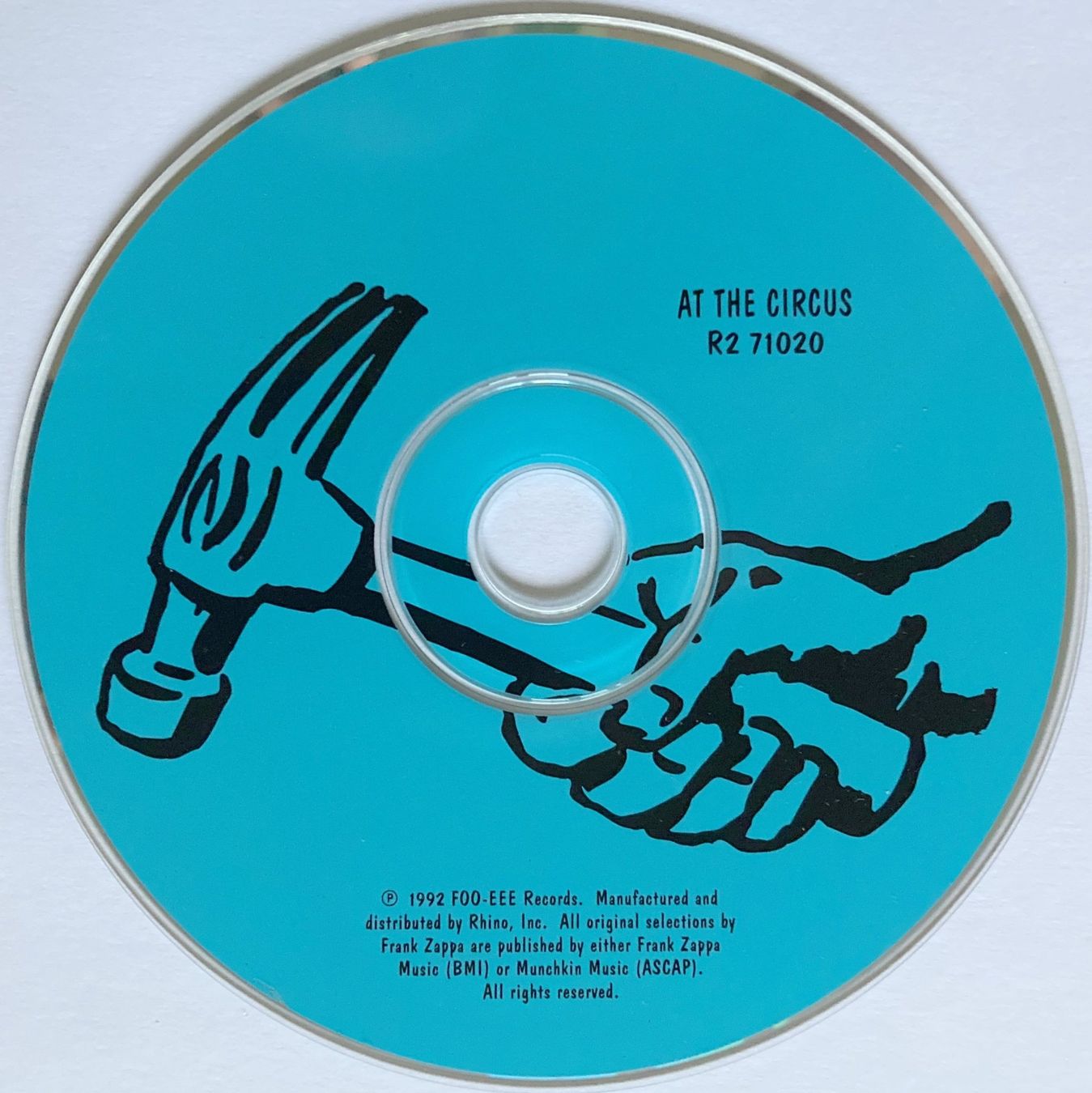 CD: FRANK ZAPPA - AT THE CIRCUS – Usato da Bottens venduto da hotter-than-hell 2
