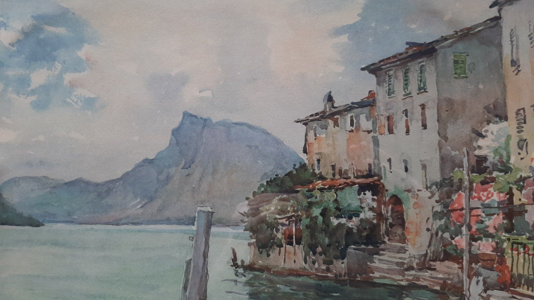 Tableaux: Jolie Aquarelle encadrée – D'occasion à Pully par bro_n52j 6