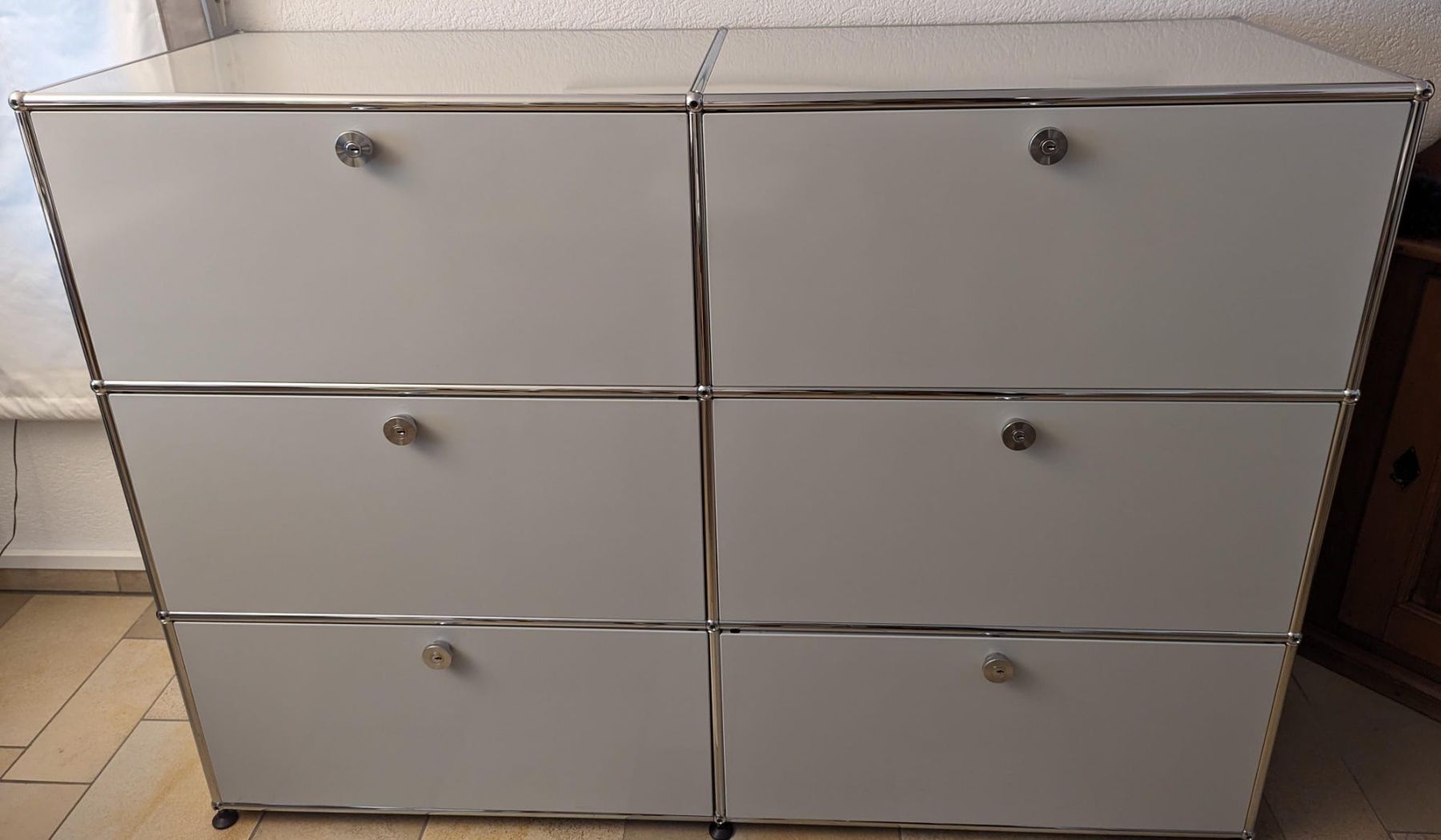 USM Regale: USM Haller Regal 2x3 Lichtgrau – Gebraucht aus Winterthur von gubbi79