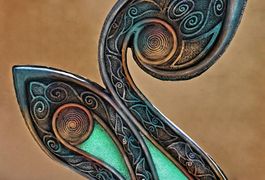 Keltisches Symbol "Mystic Force" v. Gill Hobson