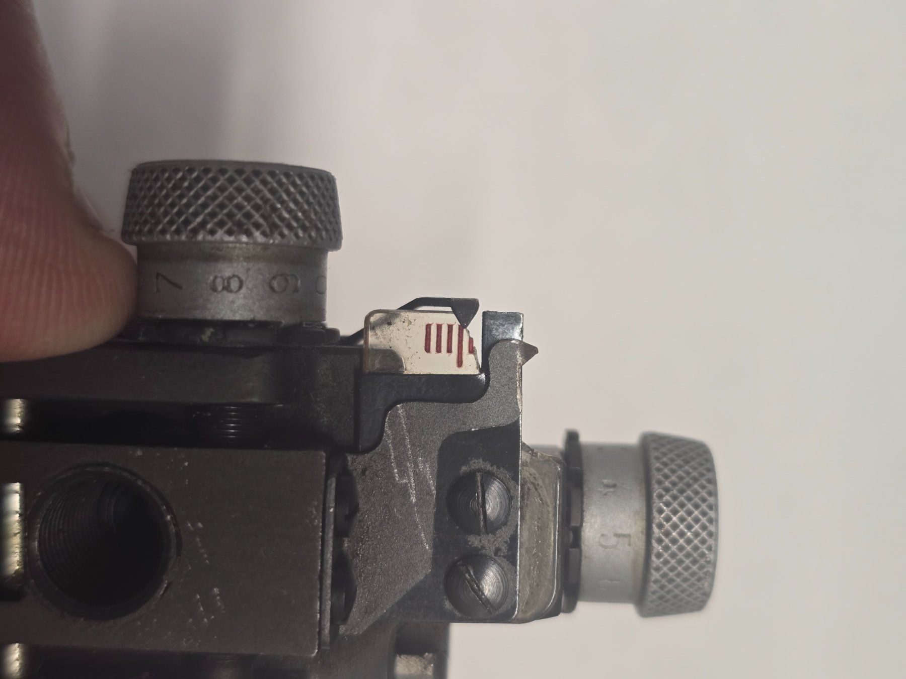 Schweizer Armee Armi bianche: Dioptre Anschutz 7002/10 – Usato da Solduno venduto da lucatriacca1 3
